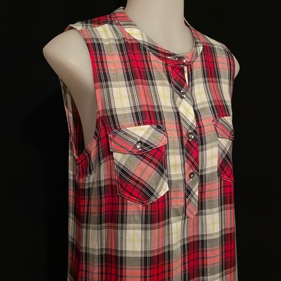 Splendid Shirttail hem Sleeveless Dress - Picture 2 of 7